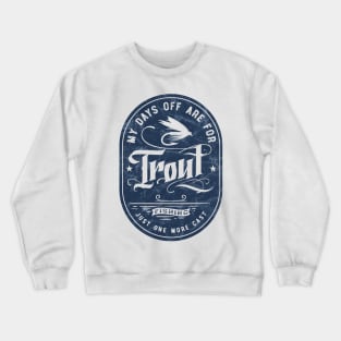 Fly Fishing Fly Angler Fishing Gift Crewneck Sweatshirt